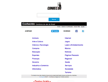 Tablet Screenshot of conhecido.com.br